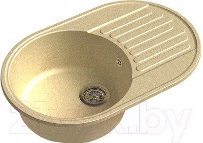 Мойка кухонная GranFest Quarz GF-Z18 (бежевый) - фото