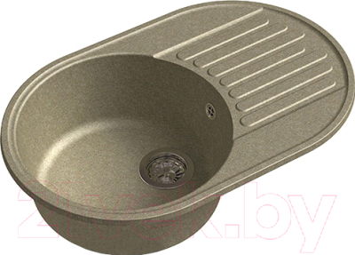 Мойка кухонная GranFest Quarz GF-Z18 (песочный) - фото