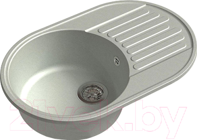 Мойка кухонная GranFest Quarz GF-Z18 (серый) - фото