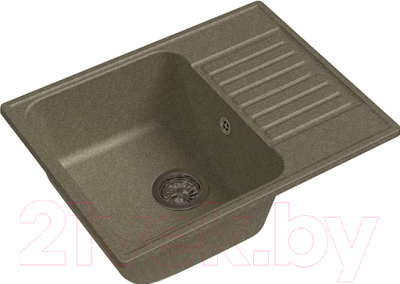 Мойка кухонная GranFest Quarz GF-Z13 (песочный) - фото