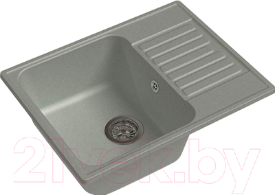 Мойка кухонная GranFest Quarz GF-Z13 (серый) - фото
