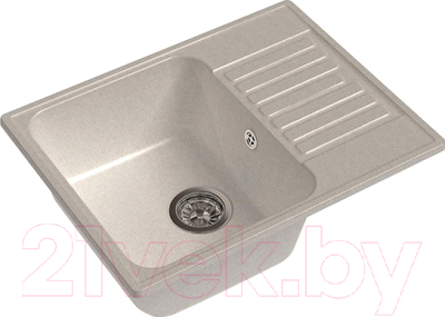 Мойка кухонная GranFest Quarz GF-Z13 (белый) - фото