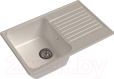 Мойка кухонная GranFest Quarz GF-Z78 (белый) - фото