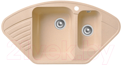 Мойка кухонная GranFest Quarz GF-Z14 (бежевый) - фото