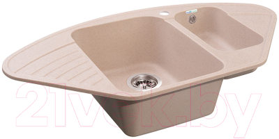 Мойка кухонная GranFest Quarz GF-Z14 (песочный)