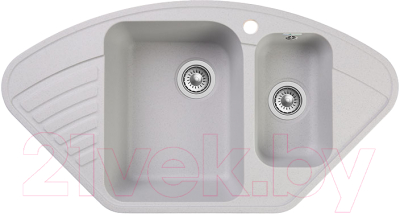 Мойка кухонная GranFest Quarz GF-Z14 (серый) - фото