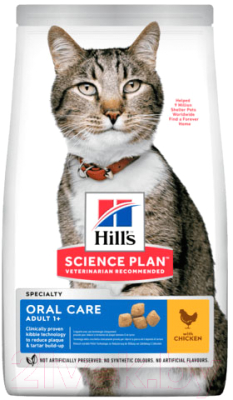 Сухой корм для кошек Hill's Science Plan Adult Oral Care - фото