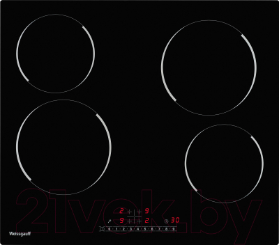 Электрическая варочная панель Weissgauff HV640BS - фото