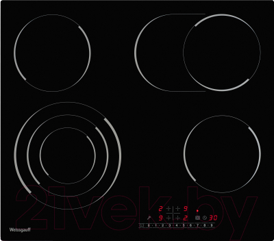 Электрическая варочная панель Weissgauff HV643BS - фото