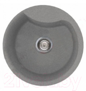 Мойка кухонная Elleci Ego Round Titanium M73 / LMEROU73 - фото