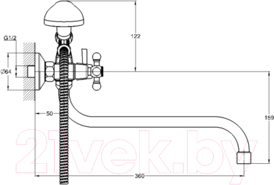 Смеситель G.Lauf JML7-A605