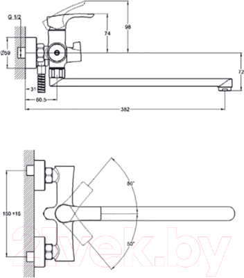 Смеситель Solone Solone FAB7-A020