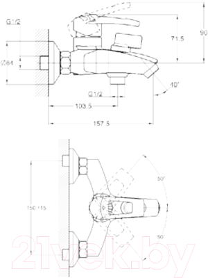 Смеситель G.Lauf LWF3-A113