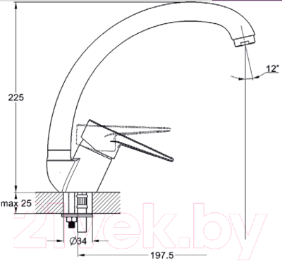 Смеситель G.Lauf SUP4-A045