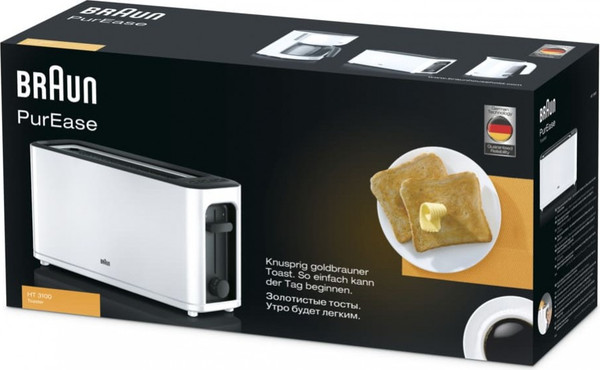 Тостер Braun HT3100WH