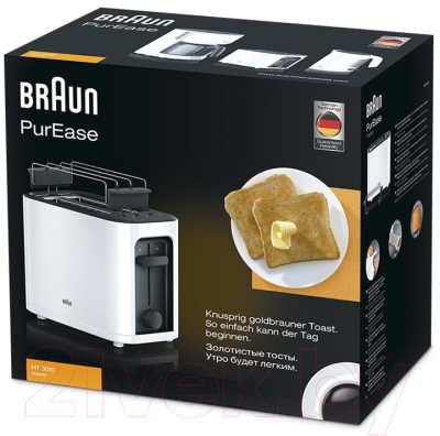 Тостер Braun HT3010WH