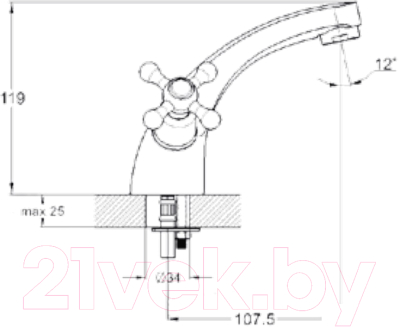Смеситель G.Lauf QMT1-A722
