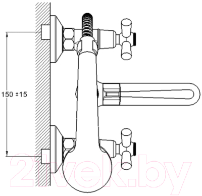 Смеситель G.Lauf QMT3-A722