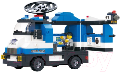 Конструктор Sluban Передвижной командный центр полицейского спецназа / M38-B0187 - фото