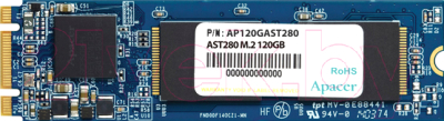 SSD диск Apacer AST280 120GB (AP120GAST280-1) - фото