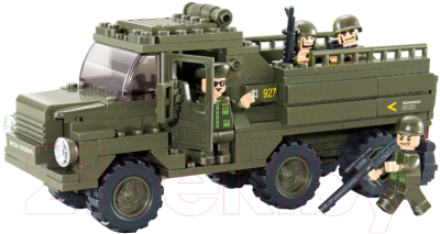 Конструктор Sluban Армейский грузовик / M38-B0301 - фото