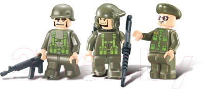 Конструктор Sluban Армейский грузовик / M38-B0301