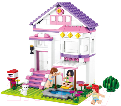 Конструктор Sluban Вилла с бассейном / M38-B0532 - фото