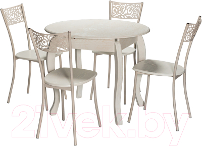 Обеденный стол Древпром Валенсия М52 78x93(123)