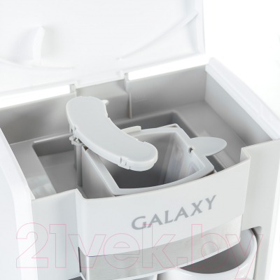Капельная кофеварка Galaxy GL 0708 (белый)