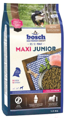 Сухой корм для собак Bosch Petfood Maxi Junior (1кг) - фото