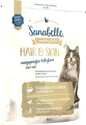 Сухой корм для кошек Bosch Petfood Sanabelle Hair&Skin - фото