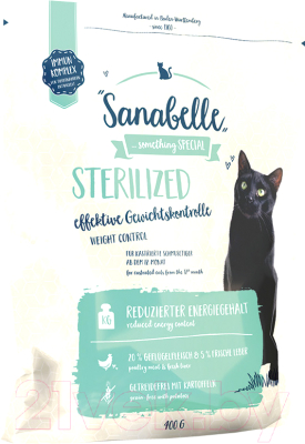 Сухой корм для кошек Bosch Petfood Sanabelle Sterilized (400г) - фото