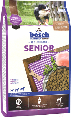 Сухой корм для собак Bosch Petfood Senior (12.5кг) - фото