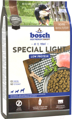 Сухой корм для собак Bosch Petfood Special Light (12.5кг) - фото