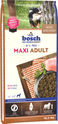 Сухой корм для собак Bosch Petfood Maxi Adult (15кг) - фото