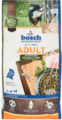 Сухой корм для собак Bosch Petfood Adult Poultry&Spelt (3кг) - фото