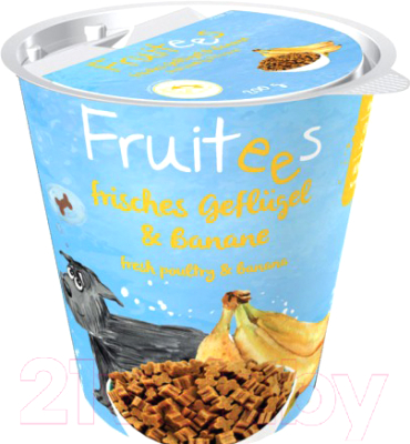Лакомство для собак Bosch Petfood Fruitees Fresh Poultry&Banane - фото