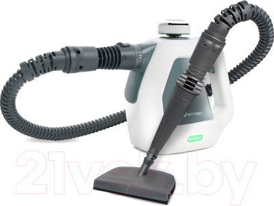 Пароочиститель Kitfort KT-918-2 (белый/серый)