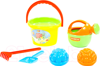 Набор игрушек для песочницы Полесье Набор №204 / 4368 - фото