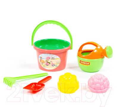 Набор игрушек для песочницы Полесье Набор №204 / 4368