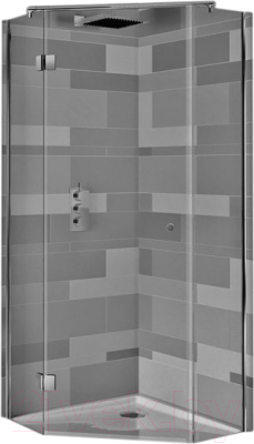 Душевой уголок Riho Scandic W301 / GSET-GSM97834 (90x90, левая) - фото