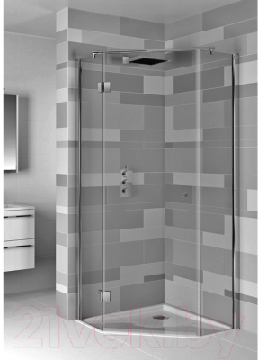 Душевой уголок Riho Scandic W301 / GSET-GSM97834 (90x90, левая)