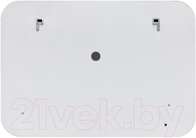 Зеркало Континент Bliss Led 100x70 (с линзой и часами)