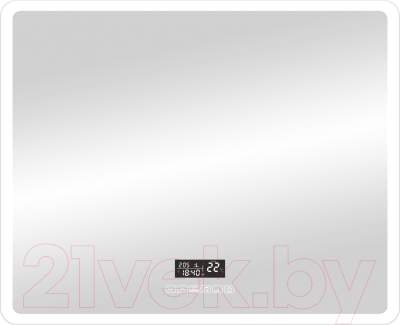 Зеркало Континент Demure Led 90x70 (с музыкальным блоком, подогревом) - фото