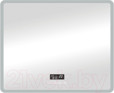 Зеркало Континент Demure Led 90x70 (с музыкальным блоком, подогревом)