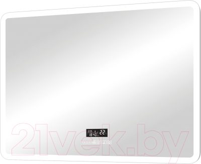 Зеркало Континент Demure Led 90x70 (с музыкальным блоком, подогревом)