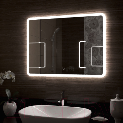 Зеркало Континент Demure Led 100x70