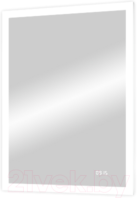 Зеркало Континент Sevilla Led 60x80 (с часами) - фото