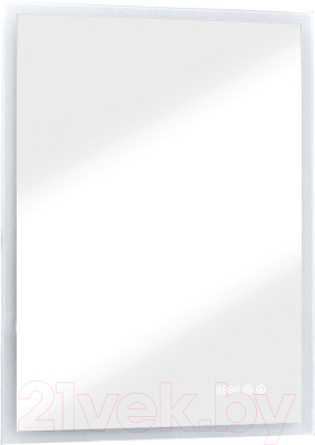 Зеркало Континент Sevilla Led 60x80 (с часами)