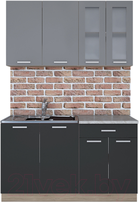 Готовая кухня Интерлиния Мила 14 - фото